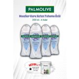 4 Adet 500 Ml Palmolive Mıcellar Care Keten Tohumu Özlü Duş Jeli Ve Rosıe