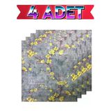 4 Adet 70Cmx77cm Kendinden Yapışkanlı Şeftali Duvar Paneli Kağıdı Sticker Ofis Salon Otel Nw131