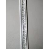 4 Adet 8 Cm-110 Cm Beyaz Motifli Yapışkanlı Çıta Motifwhite Duvar Kaplama Salon Ofis Ev