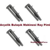 4 Adet Arçelik Üst Sepet Ray Arka Pim Bulaşık Makinesi Ray Arka Plastik