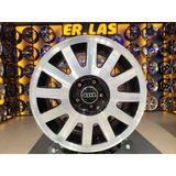 4 Adet Audi Orıjınal 6*15 5*100 Et35 57.1 Black Mack Jant Yenilenmiş (Takım)