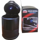 4 Adet Autokit Elegant Mavi Işıklı Küllük Fa1-975
