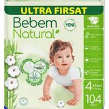 4 Adet Bebem Ultra Fırsat 104'LÜ Maxi (4 No )