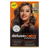 4 Adet Bee Beauty Deluxe Color Kit Saç Boyası 7.1 Küllü Kumral