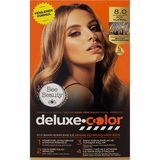 4 Adet Bee Beauty Deluxe Color Kit Saç Boyası 8.0 Açık Kumral