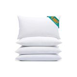 4 Adet Boncuk Silikon Yastık, 700 Gram, Antialerjik, 50X70 cm - 10 cm - Çok Renkli