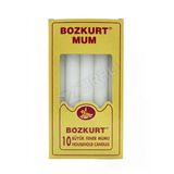 4 Adet Bozkurt Mum Büyük Boy Fener Mumu 10'Lu 500 Gr