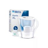 4 Adet Brita Marella Xl Filtreli Sürahi Pro - Beyaz, 3,5 Lt