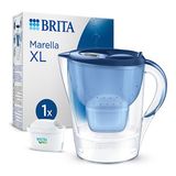 4 Adet Brita Marella Xl Filtreli Sürahi Pro - Mavi, 3,5 Lt