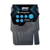 4 Adet Bsg Universal 3D Havuzlu Siyah 5 Parça Tüm Araçlara Uyumlu Paspas