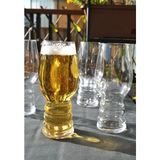 4 Adet Cam Bira Bardağı Seti 520 ml Boğumlu Kulpsuz Ayran Bardak Takımı 18 cm - 1 Adet - 0 - 200 ml