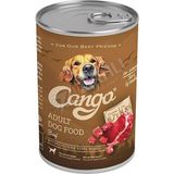 4 ADET Cango Yaş Yetişkin Köpek Maması Etli 415 Gr
