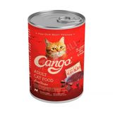 4 ADET Cango Yetişkin Yaş Kedi Maması Ciğerli 415 Gr