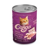 4 ADET Cango Yetişkin Yaş Kedi Maması Tavuklu 415 Gr