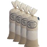 4 Adet Çankırı Kristal Kaya Tuzu ( Ince Çekilmiş Beyaz ) Bez Torbada 4 Kg. Orijinal Çankırı Tuz