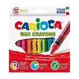 4 Adet Carioca Wax Yıkanabilir Pastel Boya 12LI