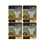 (4 Adet) Cata 8W (50W) 6500K (Beyaz Işık) Gu10 Duylu Led Spot Ampul