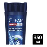 4 ADET Clear Men Cool Sport Menthol Şampuan 350 ml