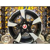 4 Adet Cms-607 7*16 5*114.3 Et45 Black Mack Jant Yenilenmiş (Takım)