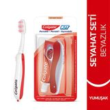 4 Adet Colgate Optic White Diş Macunu 20 ml + Diş Fırçası (Seyahat Seti)
