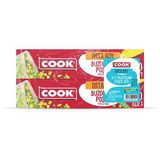 4 Adet Cook Buzdolabı Poşeti (3+1) 120 Li