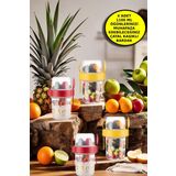 4 Adet Diyet & Kahvaltı Için Çatal & Kaşıklı Kapaklı Yoğurt Müsli Salata Meyve Saklama Kabı - 1100ML