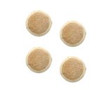 4 Adet Doğal Kabak Lifi Oval Yüz Kesesi Peeling Süngeri