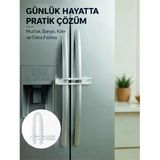 4 Adet Dolap Ve Kapak Emniyet Kilidi Evde Güvenli Kullanım İçin Yeni Nesil