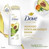 4 Adet Dove Avokado Anti-Hairfall Şampuan 400 ml