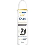 4 Adet Dove Kadın Sprey Deodorant Advanced Care Invisible 72 Saat Koruma 150 Ml