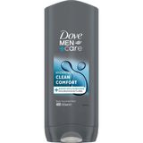 4 Adet Dove Men Care Duş Jeli Body, Face&hair Clean Comfort 400 ml