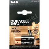 4 Adet Duracell Ince Pil Aaa 2'li