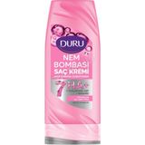 4 Adet Duru Güçlü ve Parlaklık Nem Bombası Saç Kremi 385 ml