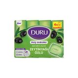 4 Adet Duru Natural Duş Sabunu Zeytinyağı Özlü 4X150 G