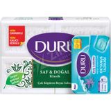 4 Adet Duru Sabun Saf Doğal Klasik 600 Gr+ Ocean Fresh 150 gr Hediyeli