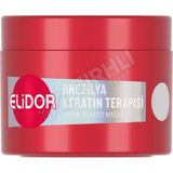 4 Adet Elidor Brezilya Keratin Terapisi Saç Bakım Maskesi 220 Ml