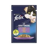 4 ADET Felix Kuzu Etli Yaş Kedi Maması 85 Gr