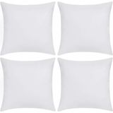 4 Adet Fermuarlı Kırlent Iç Astarı 5 Ebat Kırlent Içi Yastık Kılıf Astar Milt- 50X50 - Çok Renkli