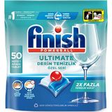 4 Adet Finish Tablet Quantum Ultimate Derinlemesine Temizlik 50'li