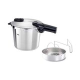 4 Adet Fissler Vitaquick Premium Düdüklü Tencere With Insert 6 Litre