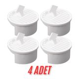 4 Adet Gider Kapağı, Yer Süzgeci, Izgarası Gider Kapağı