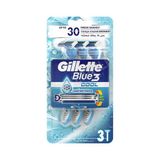 4 Adet Gillette Blue3 Cool Kullan At Tıraş Bıçağı 3'Lü