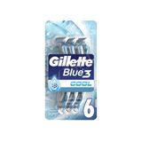 4 Adet Gillette Blue3 Cool Kullan At Tıraş Bıçağı 6'Lı