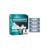 4 Adet Gillette Mach 3 Yedek 4 Lü Normal