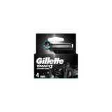 4 Adet Gillette Mach3 4Lü Bıçak Charcoal