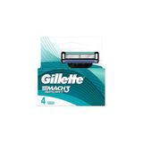 4 Adet Gillette Mach3 Sport Yedek Bıçak 4'Lü
