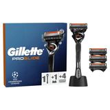 4 Adet Gillette Proglide Tıraş Makinesi Ve Yedek Bıçağı 4'Lü + Tıraş Bıçağı Standı 1 Adet