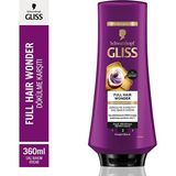4 Adet Gliss Full Hair Wonder Saç Bakım Kremi 360 ml