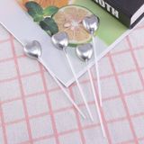 4 ADET GÜMÜŞ KALPLİ PASTA MUMU KALPLİ DOĞUM GÜNÜ PASTA MUMU GÜMÜŞ PASTA MUMU KALPLİ MUM SİLVER CANDLE