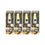 (4 Adet) Heka 2W (14W) 3000K (Sarı Işık) G4 Duylu Dim Edilebilir Led Kapsül Ampul
